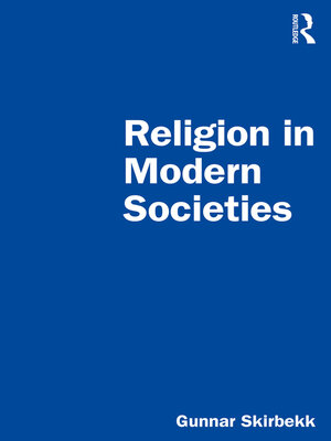 cover image of Religion in Modern Societies